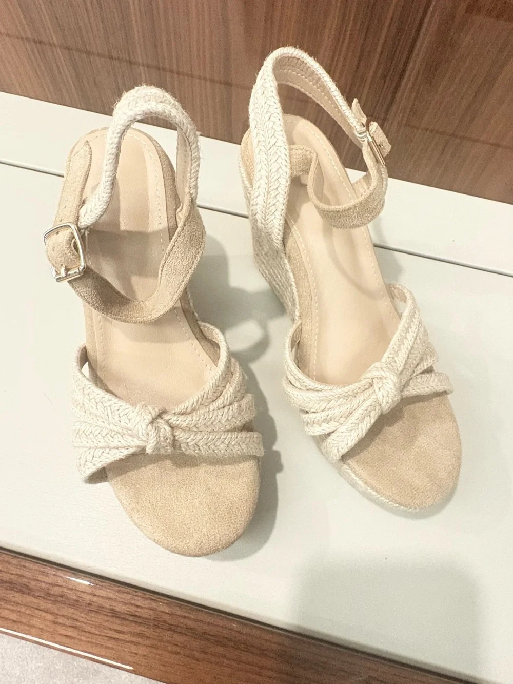 Wedge Platform Sandals 4 pairs For $50